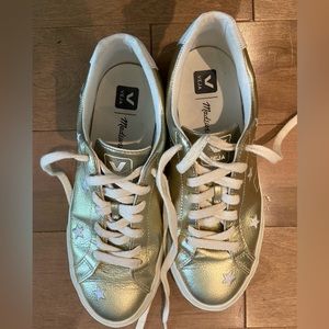 Madewell x Veja Esplar star-embroidered low sneakers